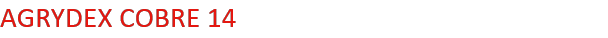 AGRYDEX COBRE 14 