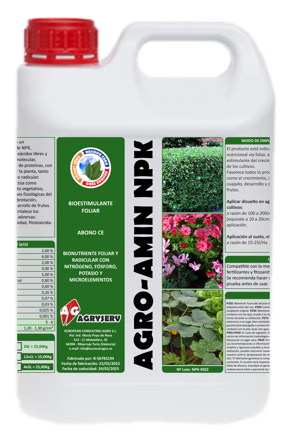 Envase AGRO-AMIN NPK