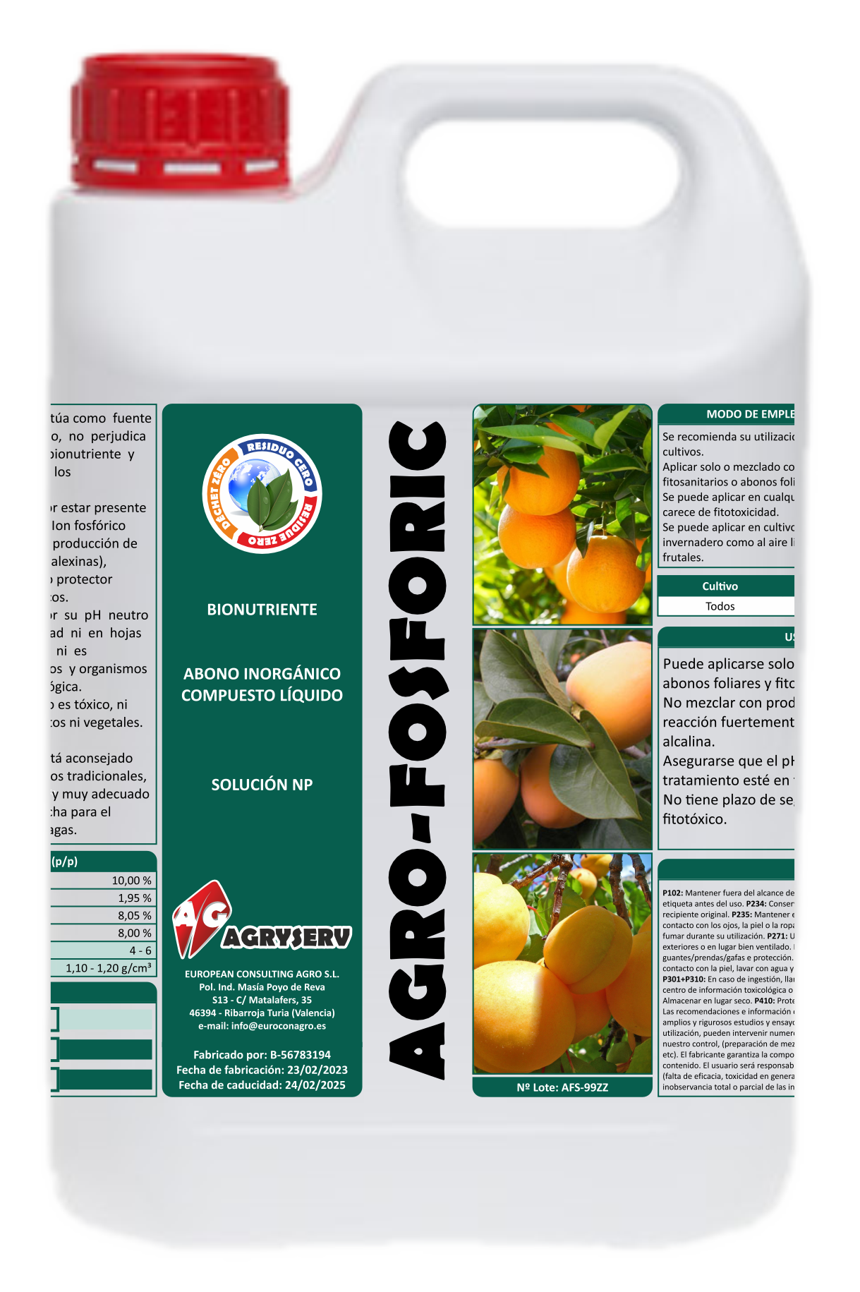 Envase AGRO-FOSFORIC