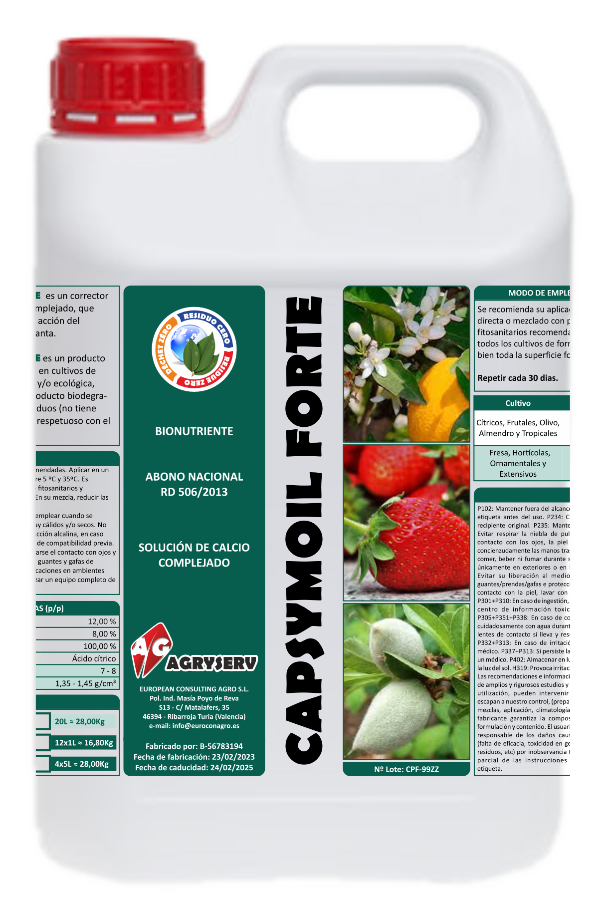 Envase CAPSYMOIL FORTE