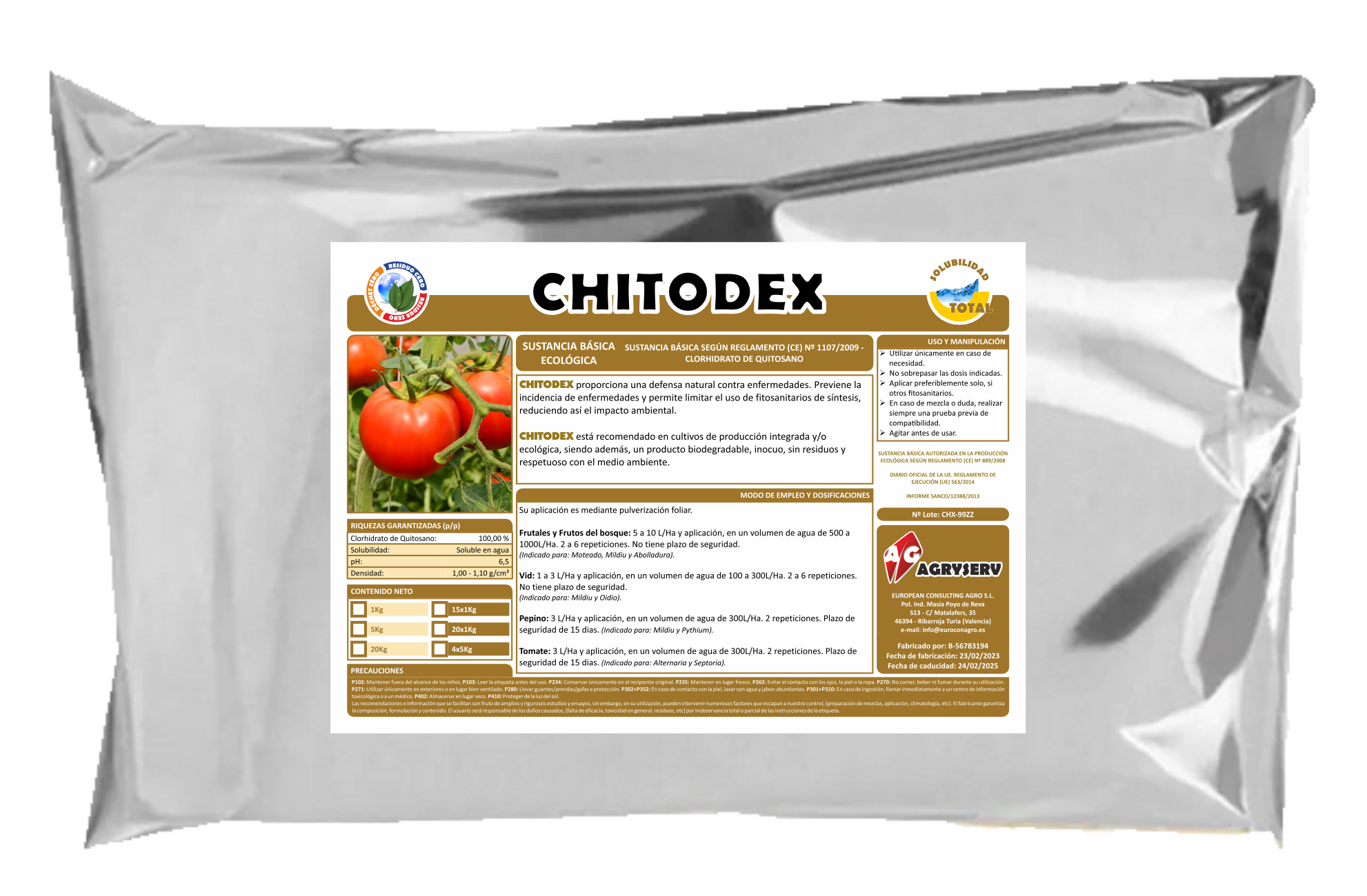 Envase CHITODEX