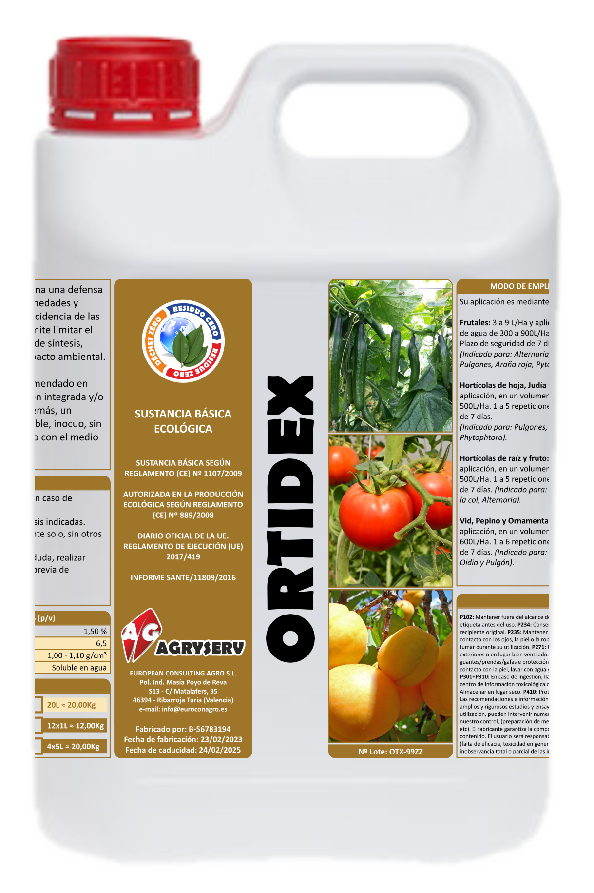 Envase ORTIDEX