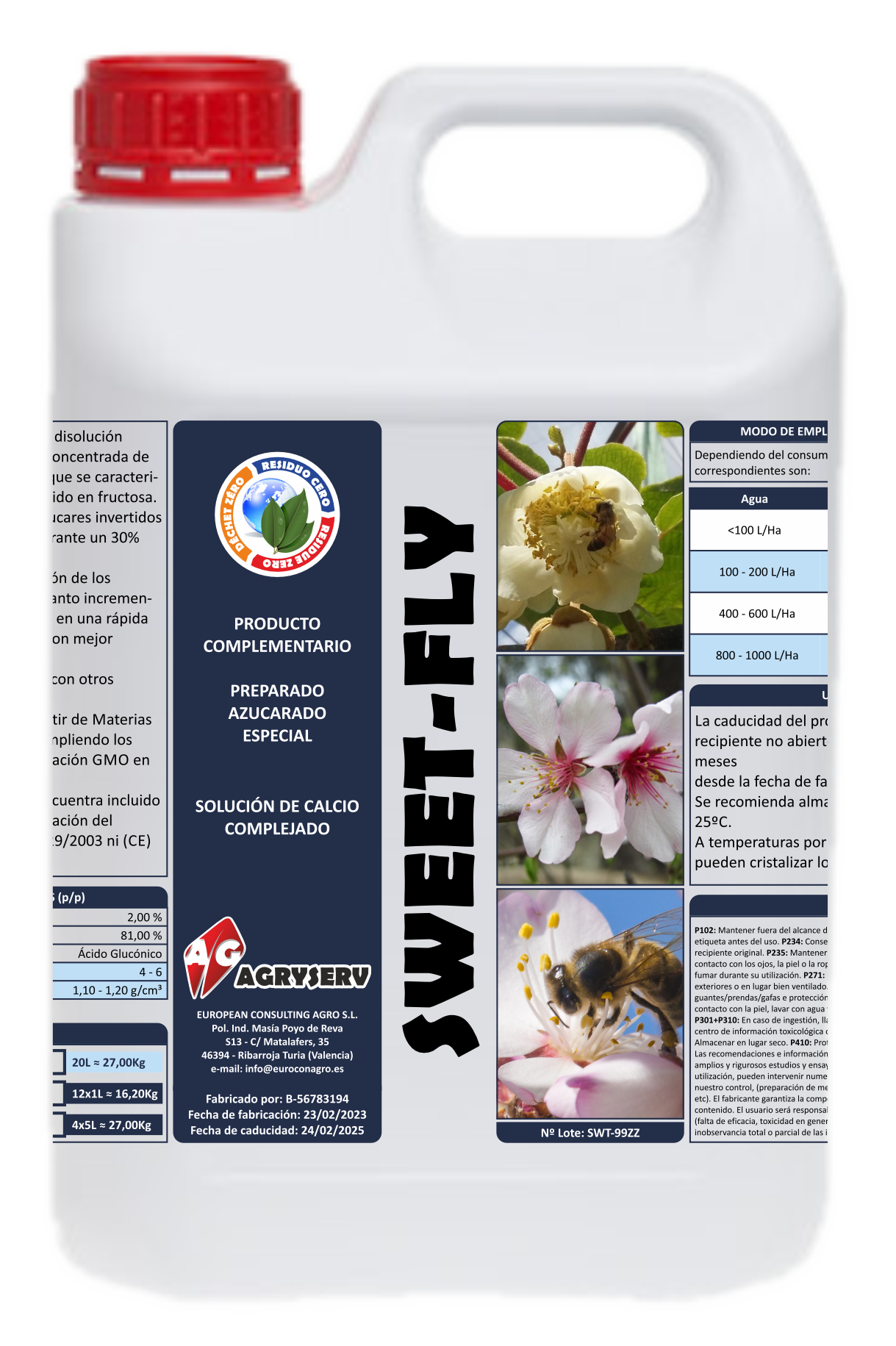 Envase SWEET-FLY