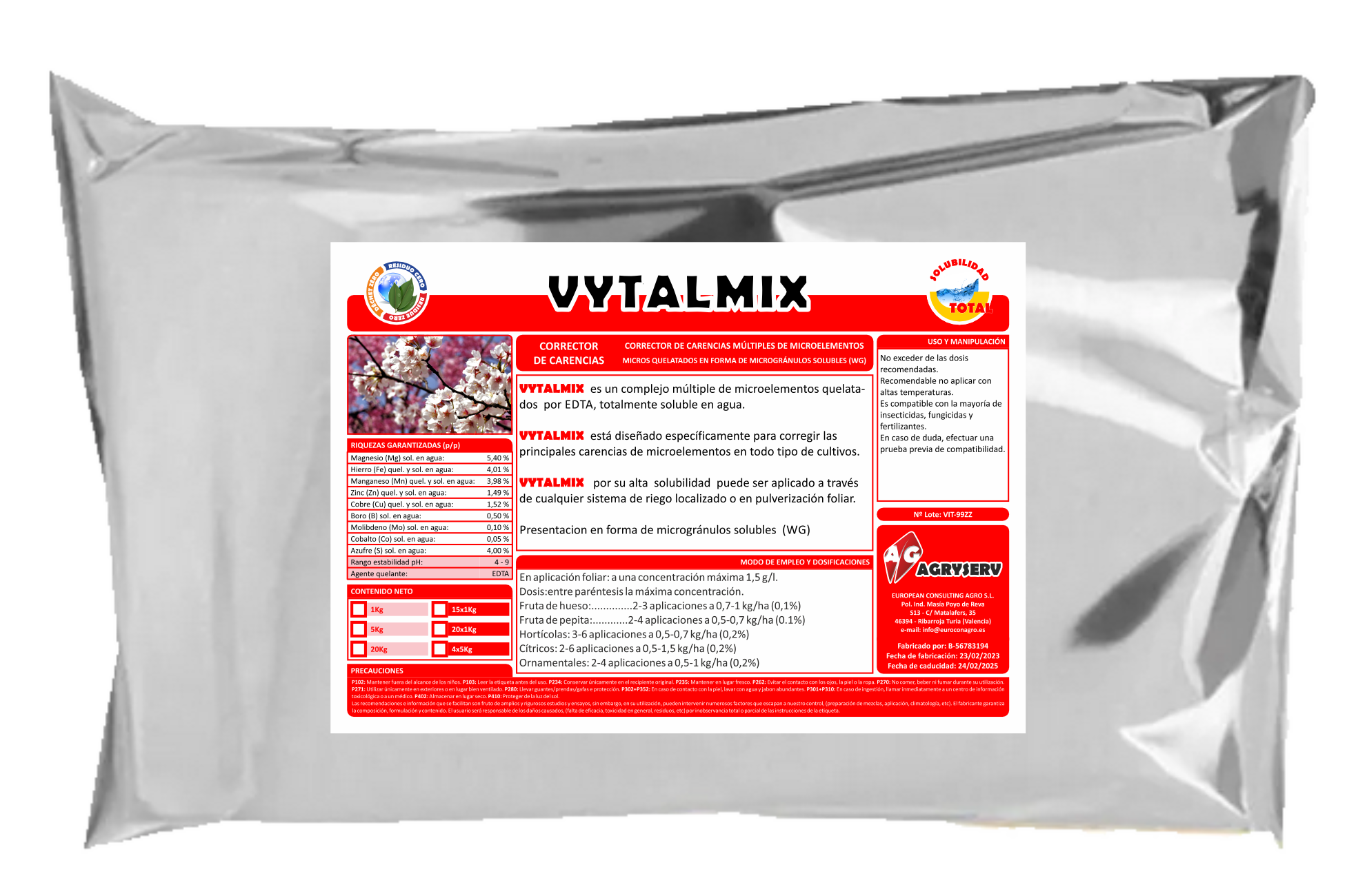 Envase VYTALMIX